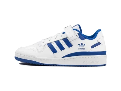 Tenis-adidas-Forum-Low-Branco-e-Azul